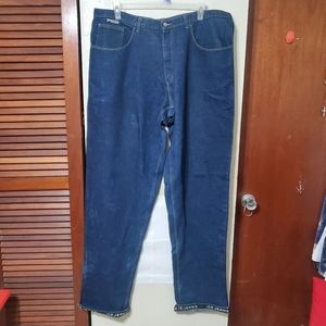 Vintage iceberg ice jeans spellout